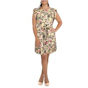 Lauren Ralph Lauren floral fit & flare dress sz 12
